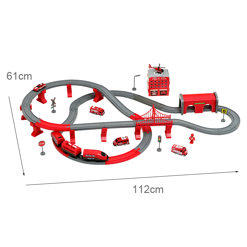 Kids Toys Brands - Set di binari del treno in