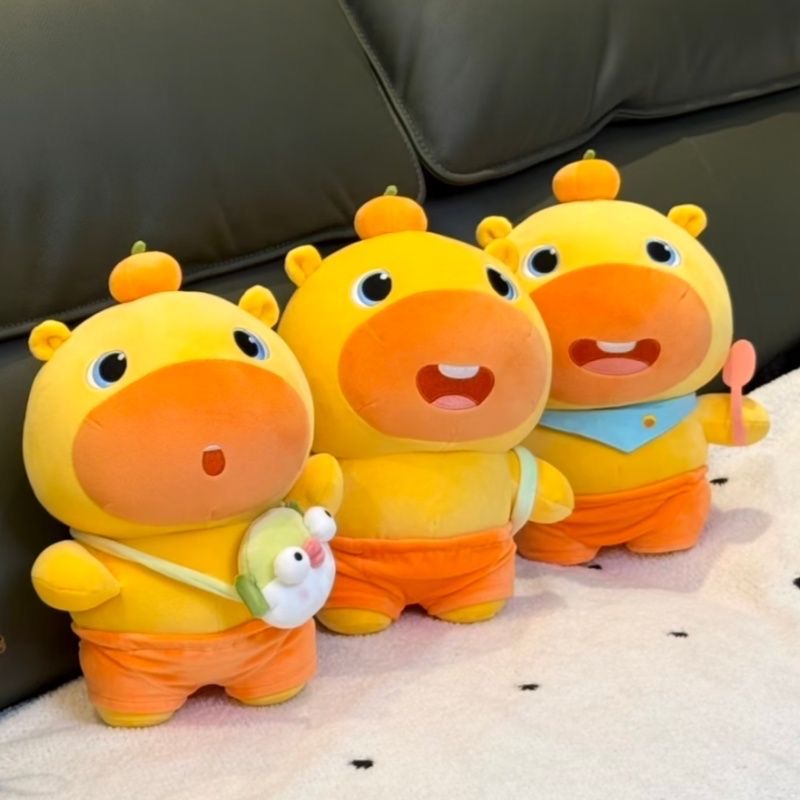 Kids Toys Yellow - Set di Peluche Capibara Giallo con