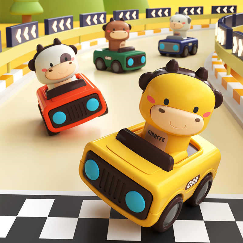 Kids Toys Under 1 Year - Auto Giocattolo a Spinta per Bambini,