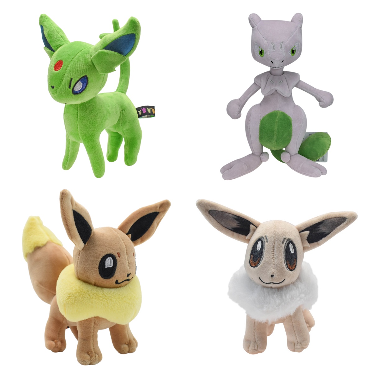 Kids Toys Japan - Peluche Morbidi Pokémon Lucidi: Espeon, Mewtwo,