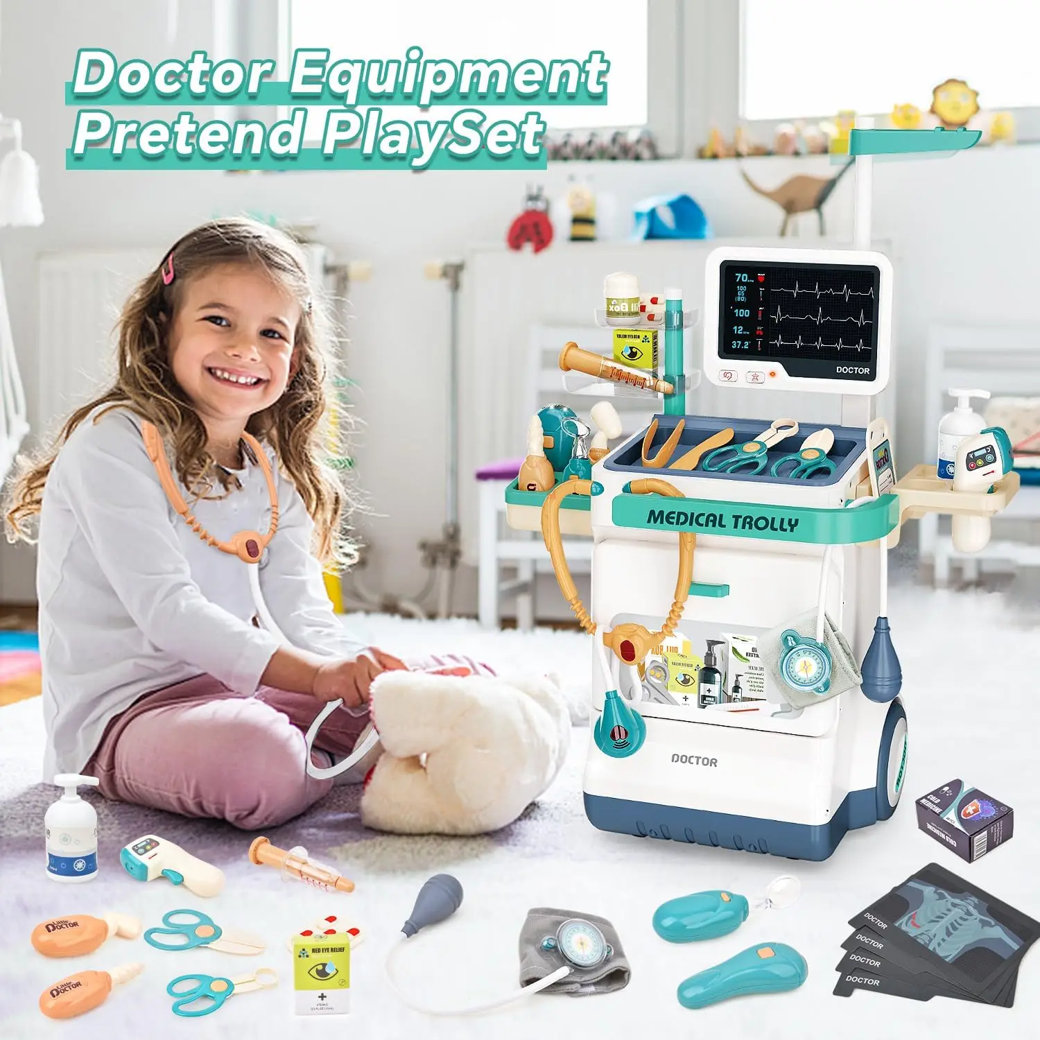 Kids Xray Toys - Kit medico per bambini Giocattolo Fai