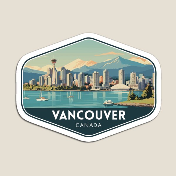 Kids Toys Canada - Vancouver Canada Viaggio Arte Magnete Adesivi