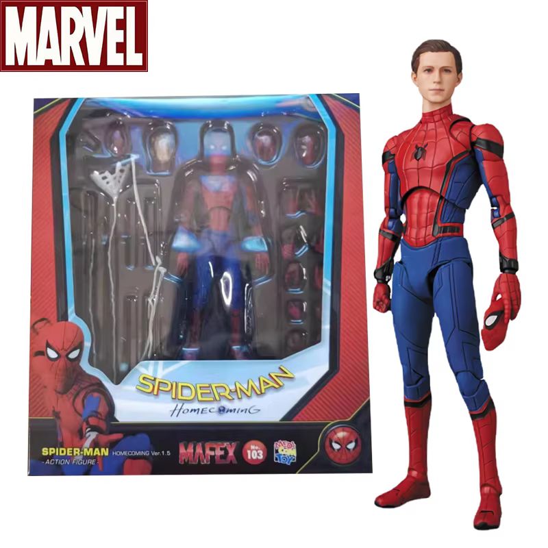 Kids Toys Under $5 - Mafex 103 Action Figure Spider-Man, Edizione