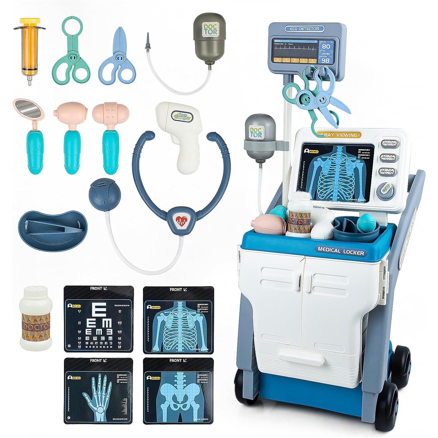 Kids Xray Toys - Kit medico Giocattolo Fai finta di