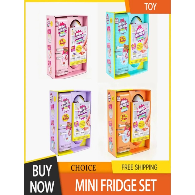 Kids Toys Brands - Set Mini Frigorifero Fill The Fridge