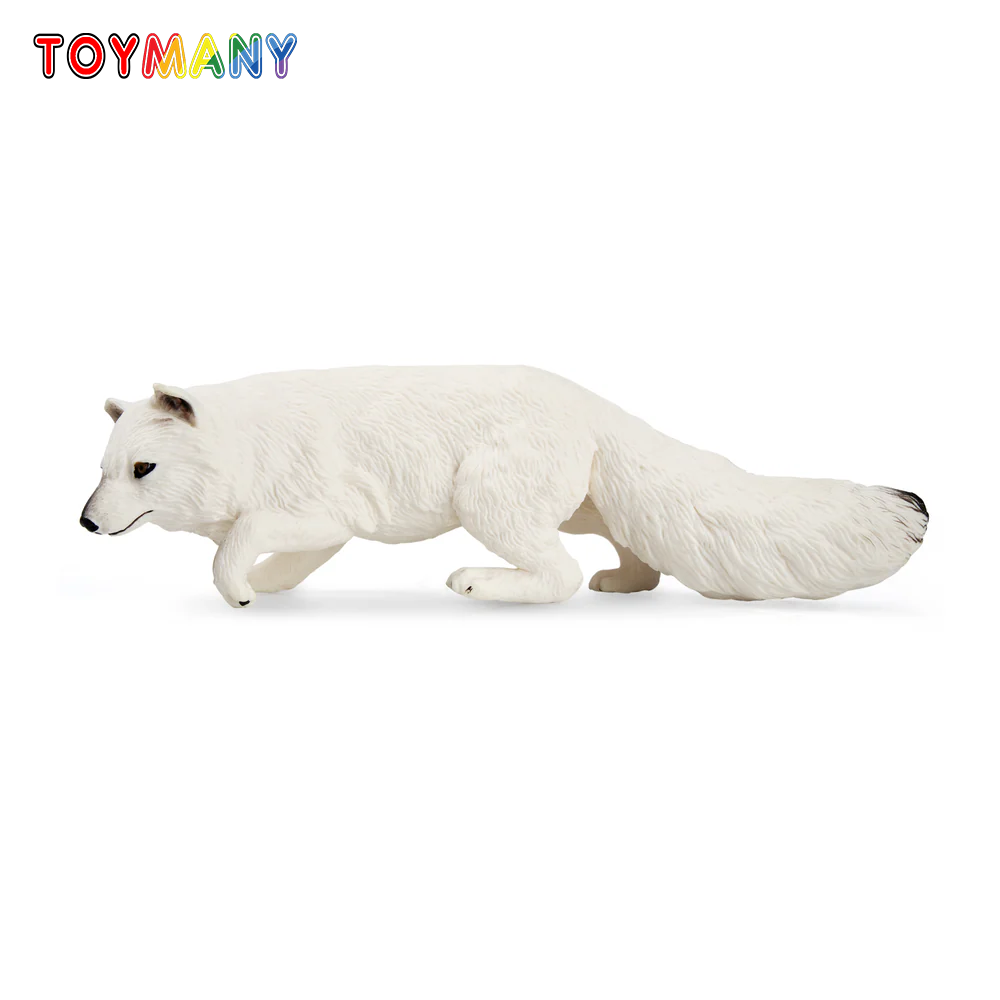 Kids Toys Under $5 - Toymany Simulazione Volpe Artica Modello Animale