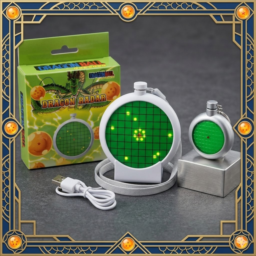 Kids Toys Japan - Portachiavi Radar Dragon Ball con USB