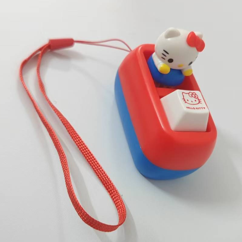 Kids Toys Japan - Portachiavi con Pulsante Vocale Hello Kitty,