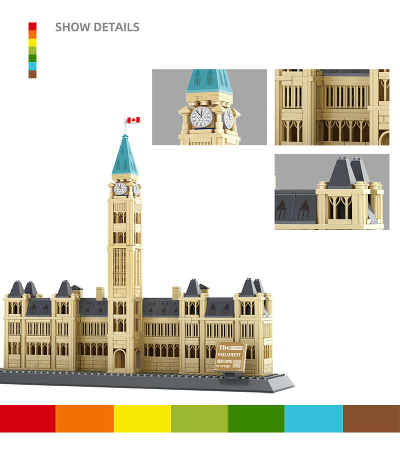 Kids Toys Canada - Modello di Costruzione in Mattoncini della