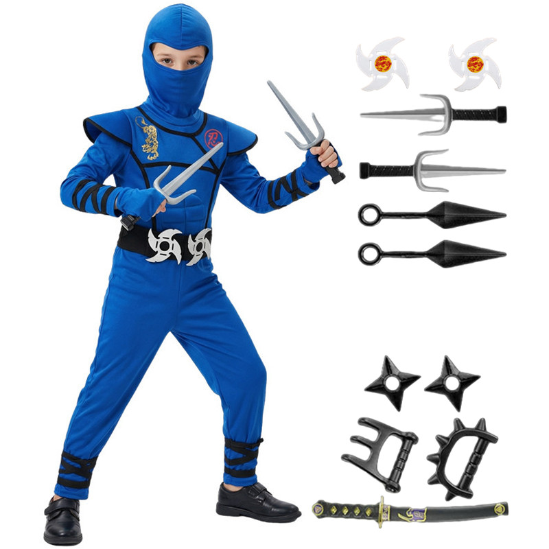 Costume da ninja nero e blu pe - Kids Toys Japan recensione e prezzo