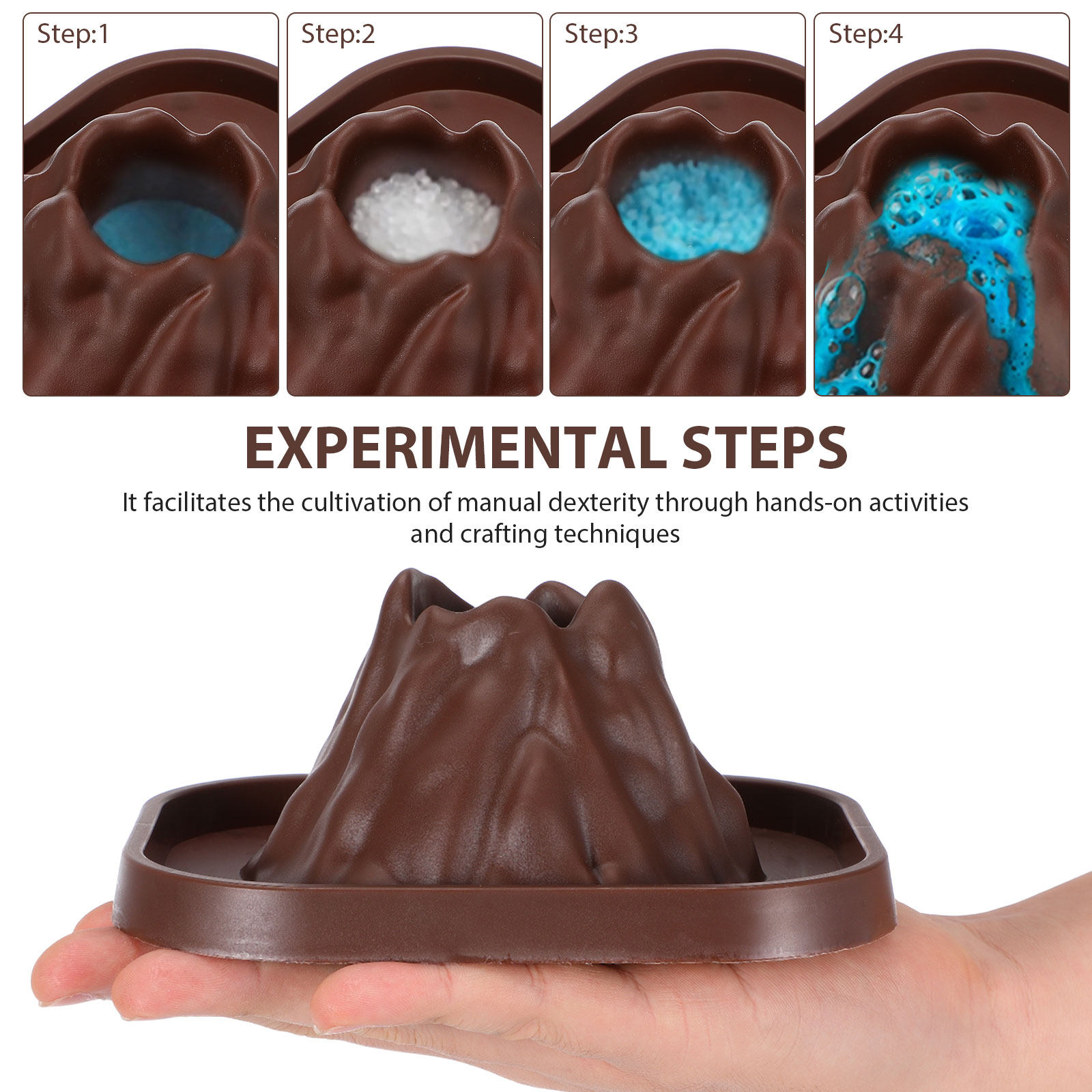 Kit di 10 Stampi per Vulcano p - Volcano Experiment Kit recensione e prezzo