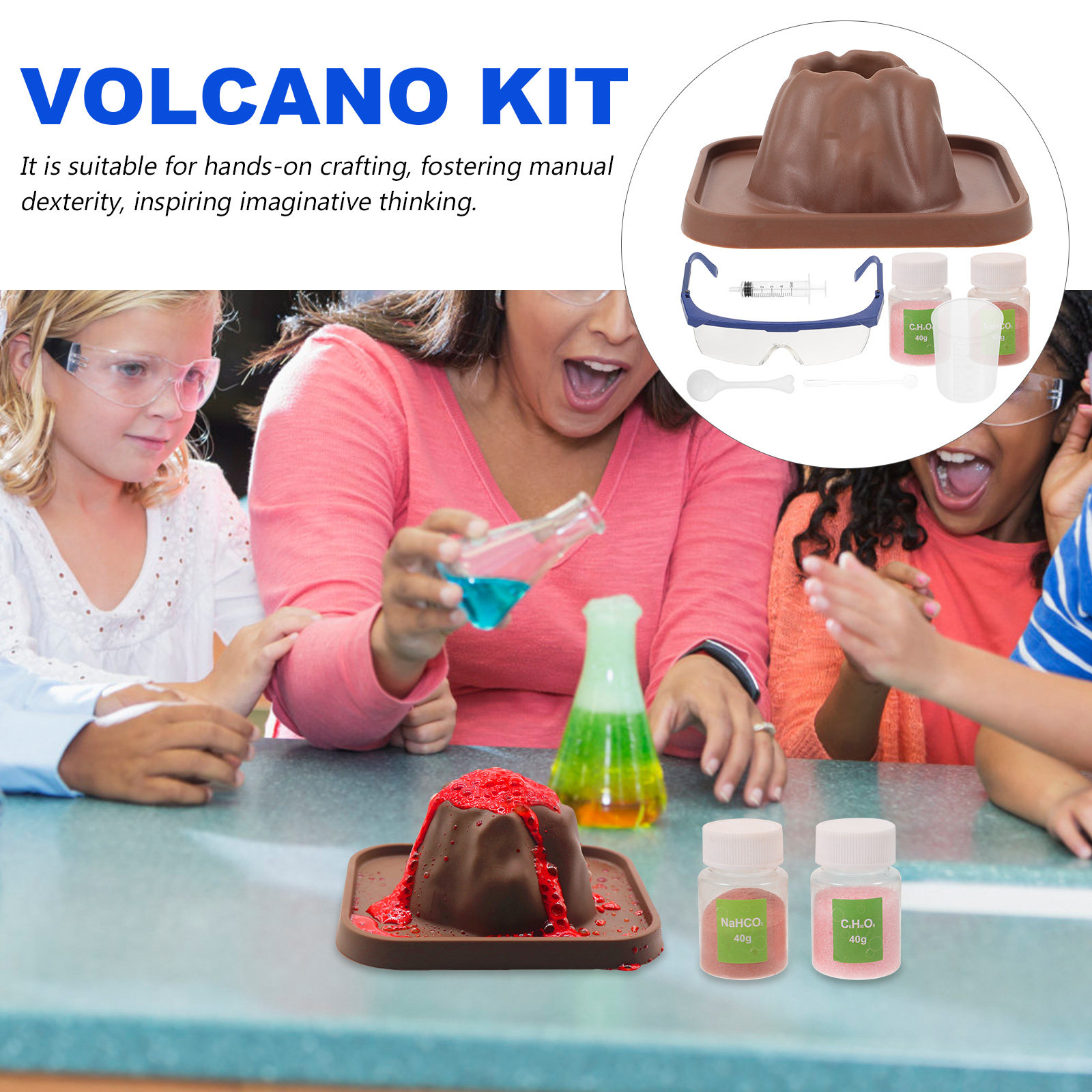 Set di Esperimenti sulle Eruzi - Volcano Experiment Kit recensione e prezzo