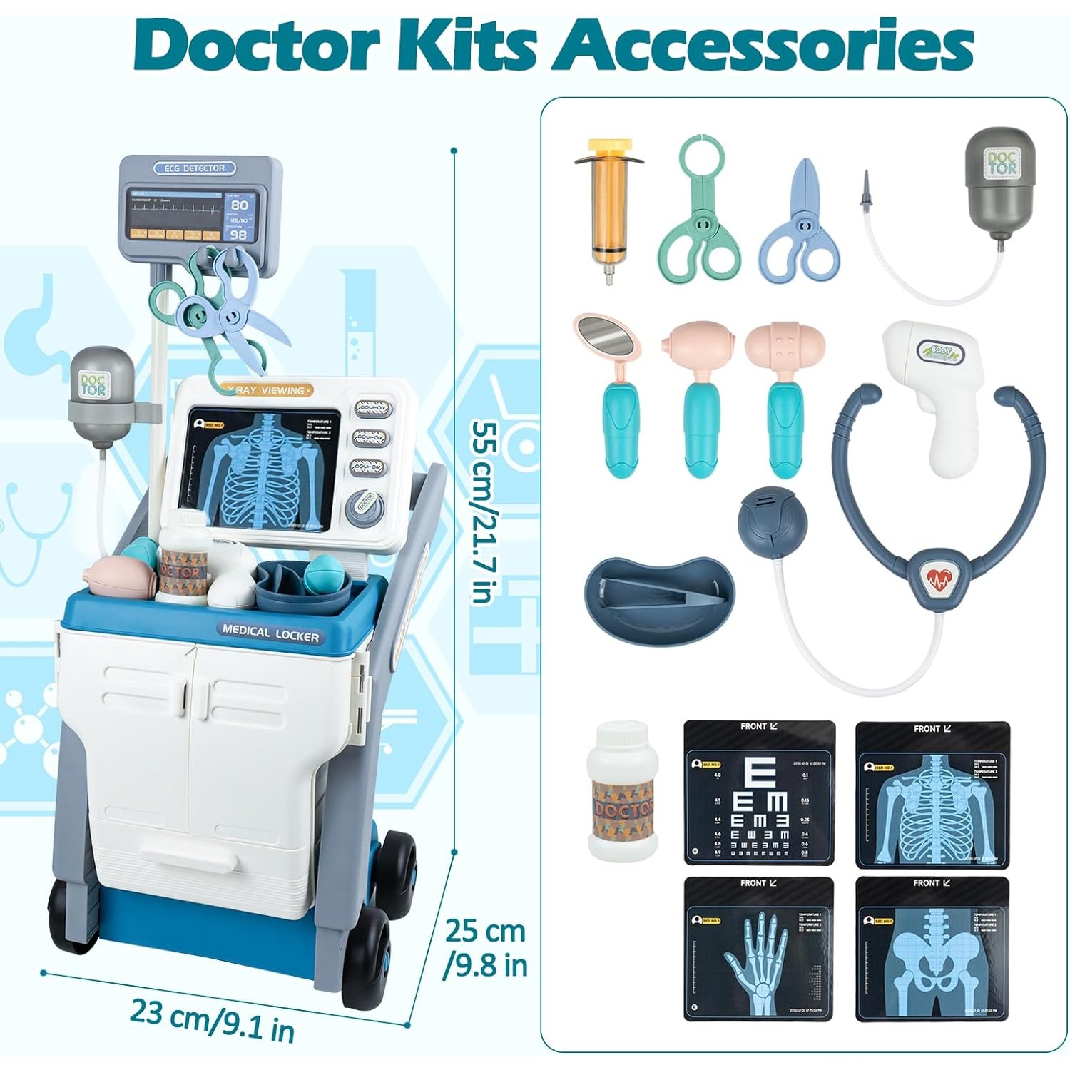 Kit medico Giocattolo Fai fint - Kids Xray Toys recensione e prezzo