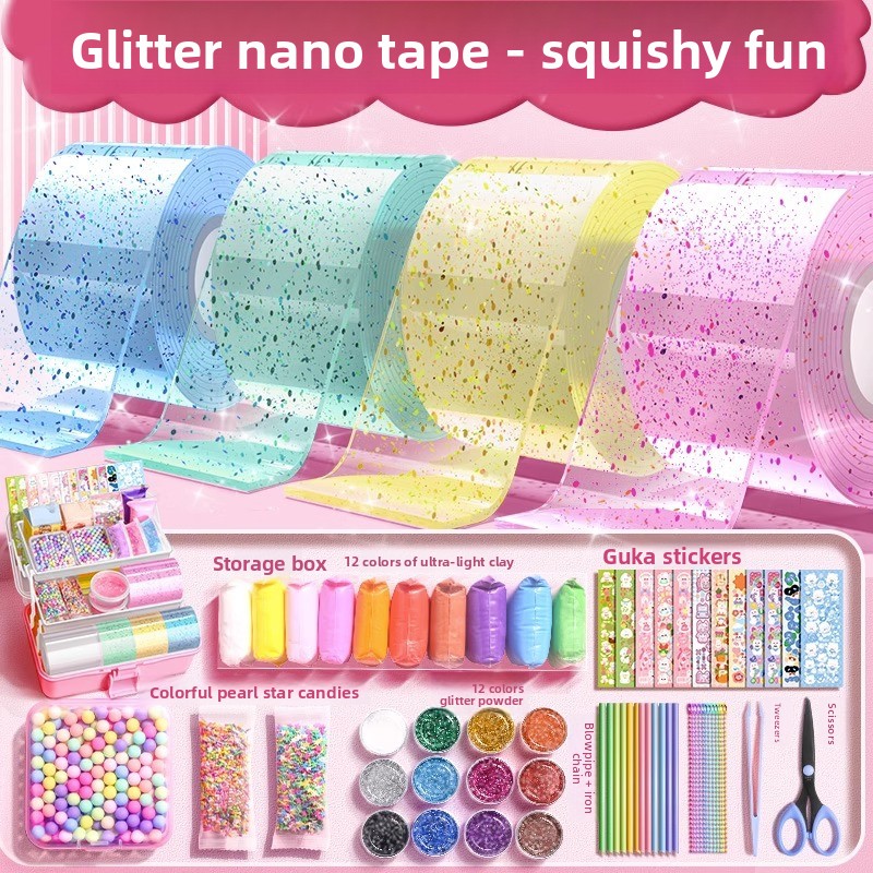 Kit Slime Glitter Nano con Col - Slime Making Kit recensione e prezzo