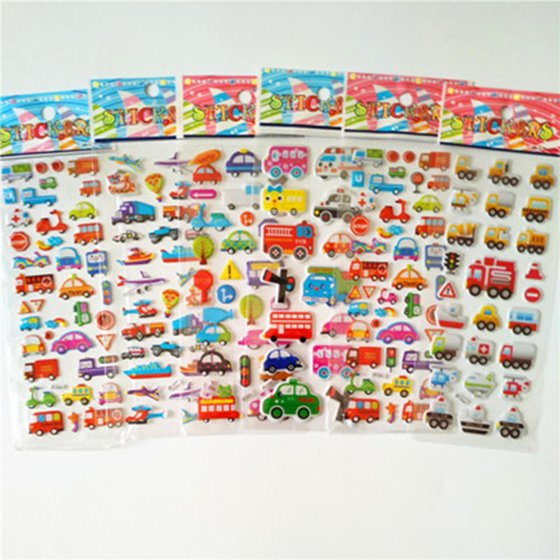 6 pezzi di adesivi per auto po - Kids Toys Yellow recensione e prezzo